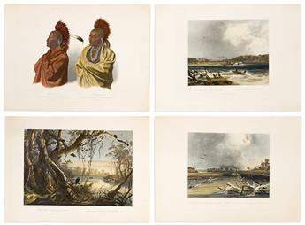 (NORTH AMERICAN ETHNOGRAPHY AND WESTERN TRAVEL.) Karl Bodmer; and Prince Maximilian zu Wied-Neuwied.